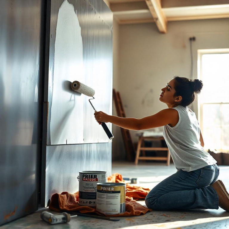 ทาสีเหล็ก