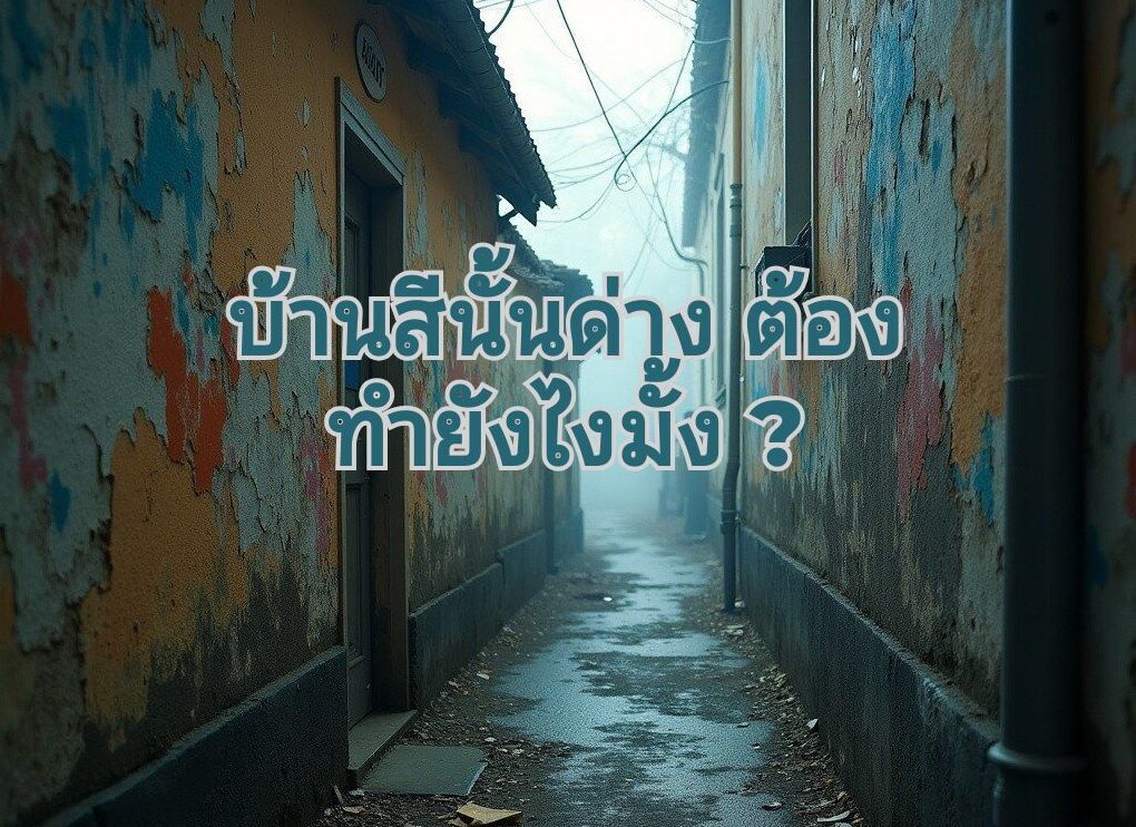 ผนังแตกร้าวขนาดเล็ก