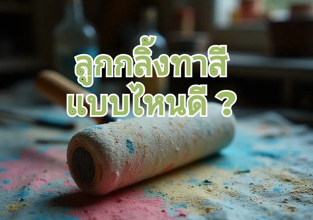 ลูกกลิ้งทาสีแบบไหนดี