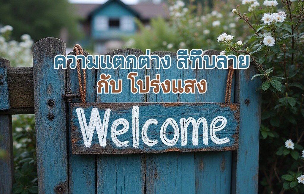 ทาสีไม้เก่าแบบไหนดี