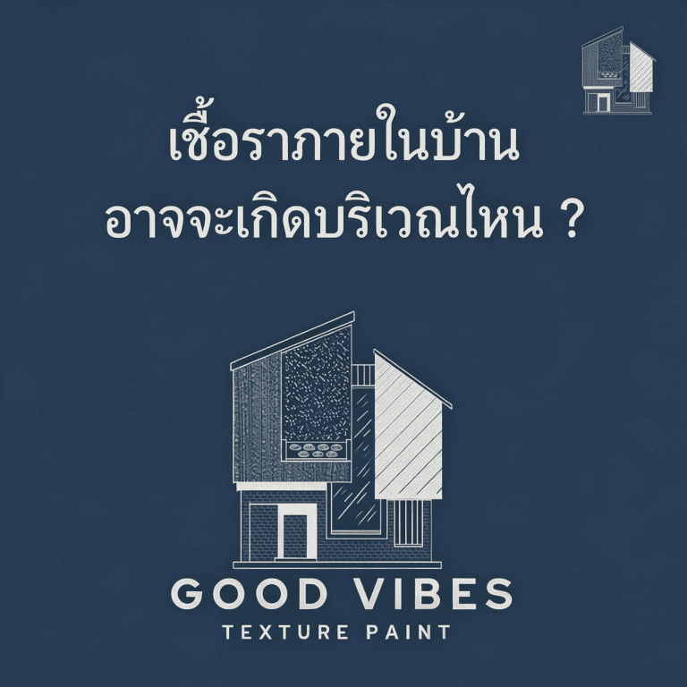 ผนังมีเชื้อรามาก